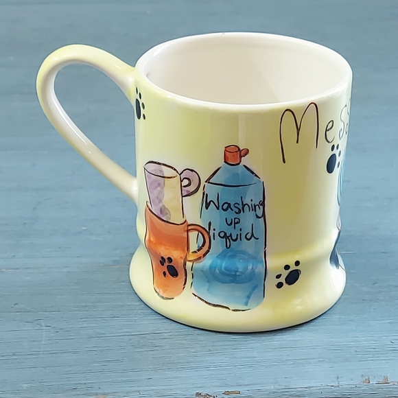 Messy Cat Mug - Picture 3 of 7